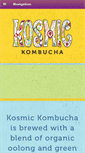 Mobile Screenshot of kosmickombucha.com
