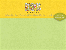 Tablet Screenshot of kosmickombucha.com